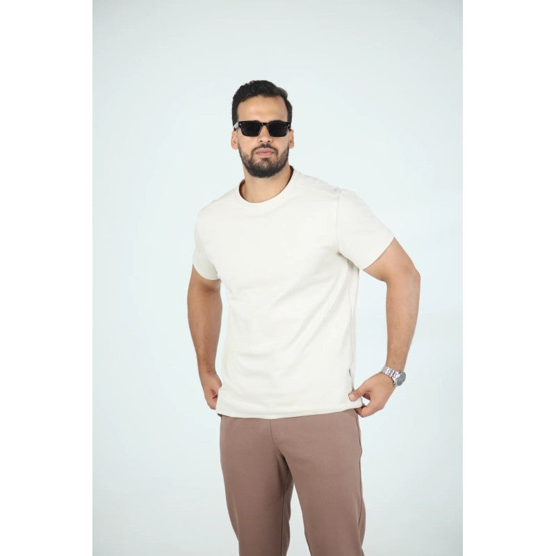 T-shirt Homme – Jersey Lourd 100% Coton