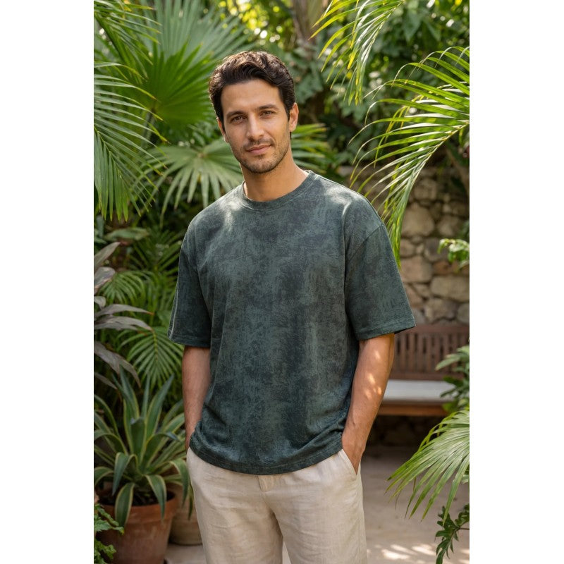 T-shirt Homme Oversize Marbré