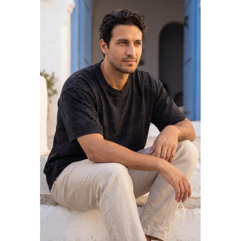 T-shirt Homme Oversize Marbré