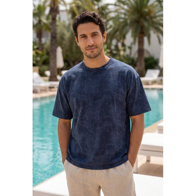 T-shirt Homme Oversize Marbré