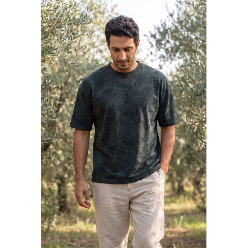 T-shirt Homme Oversize Marbré