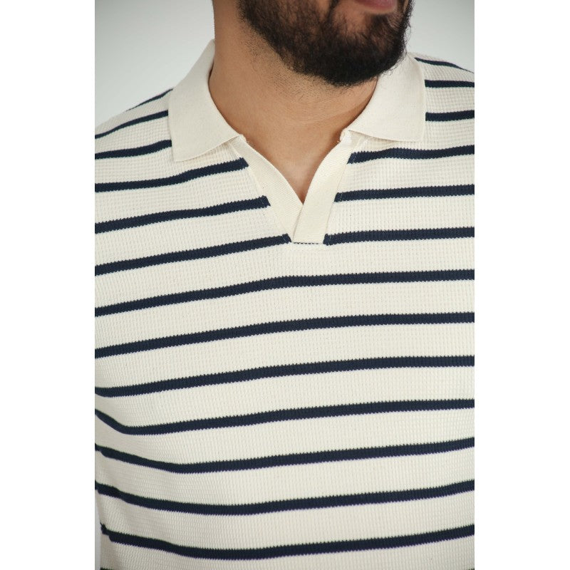 T-shirt Old Money Jacquard Homme –