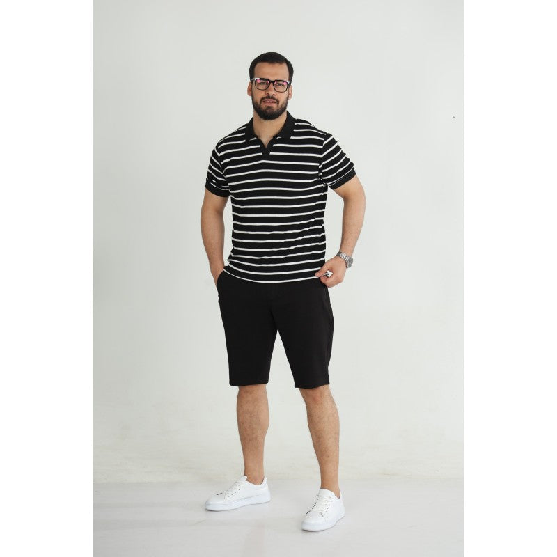 T-shirt Old Money Jacquard Homme –