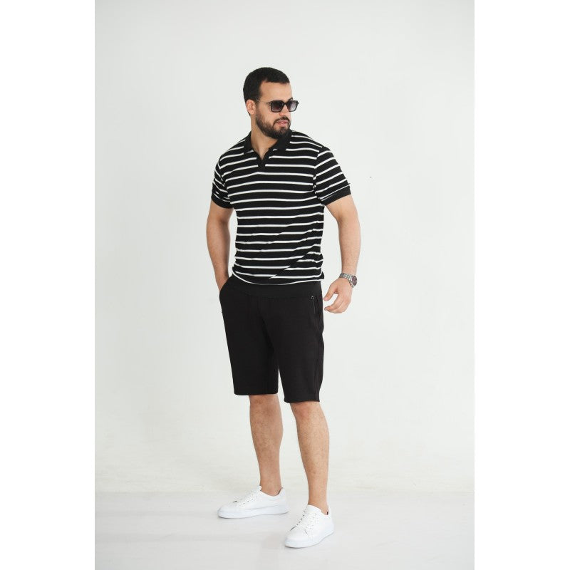 T-shirt Old Money Jacquard Homme –