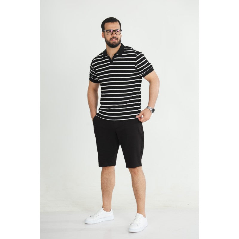 T-shirt Old Money Jacquard Homme –