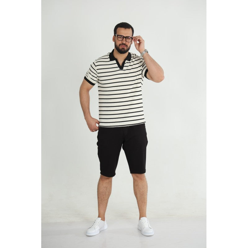 T-shirt Old Money Jacquard Homme –