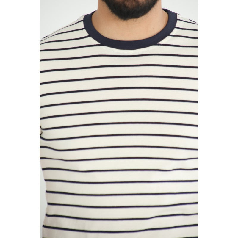 T-shirt Rayé Homme – Interlock Coton