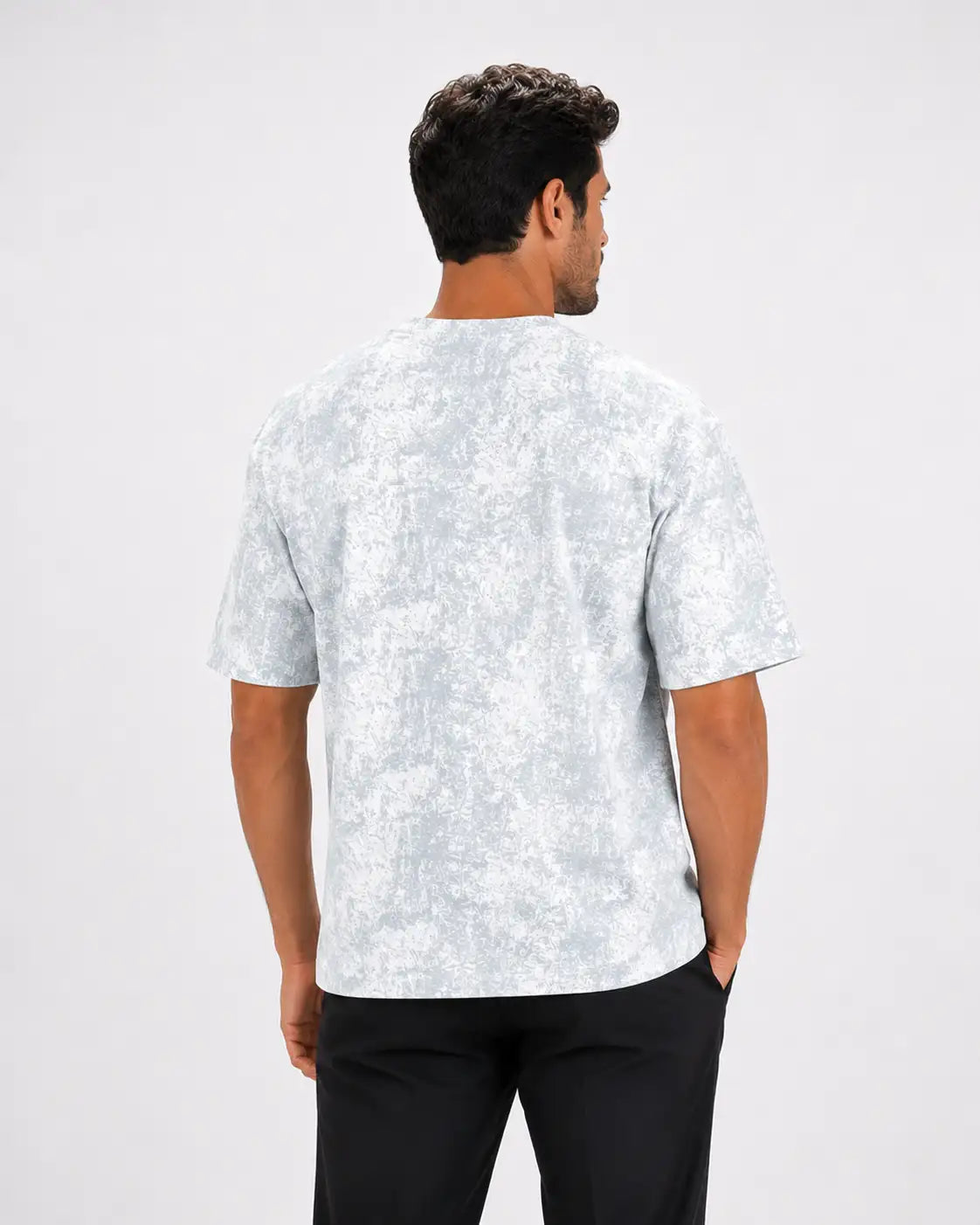 T-Shirt Oversize Marbré Como