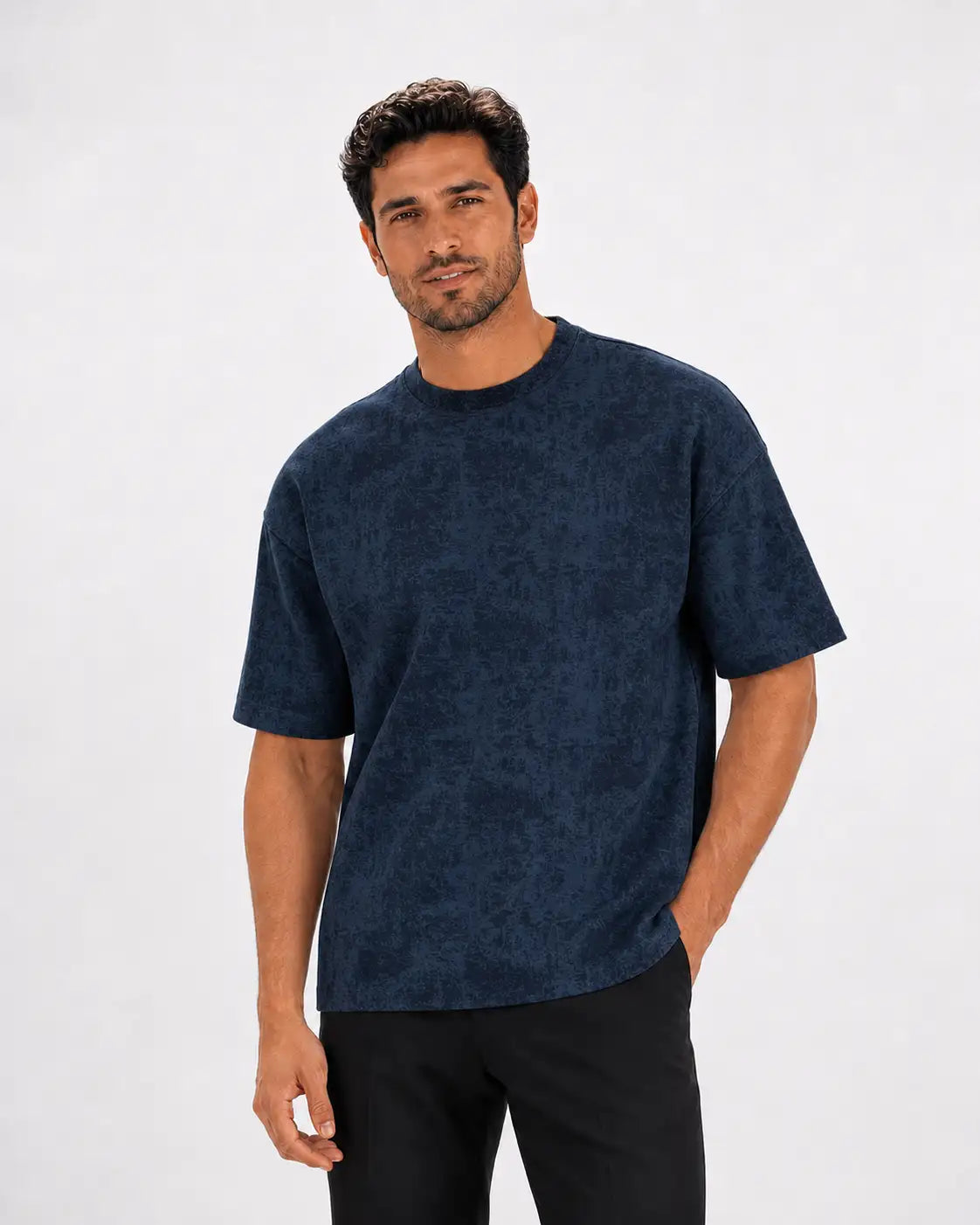 T-Shirt Oversize Marbré Como