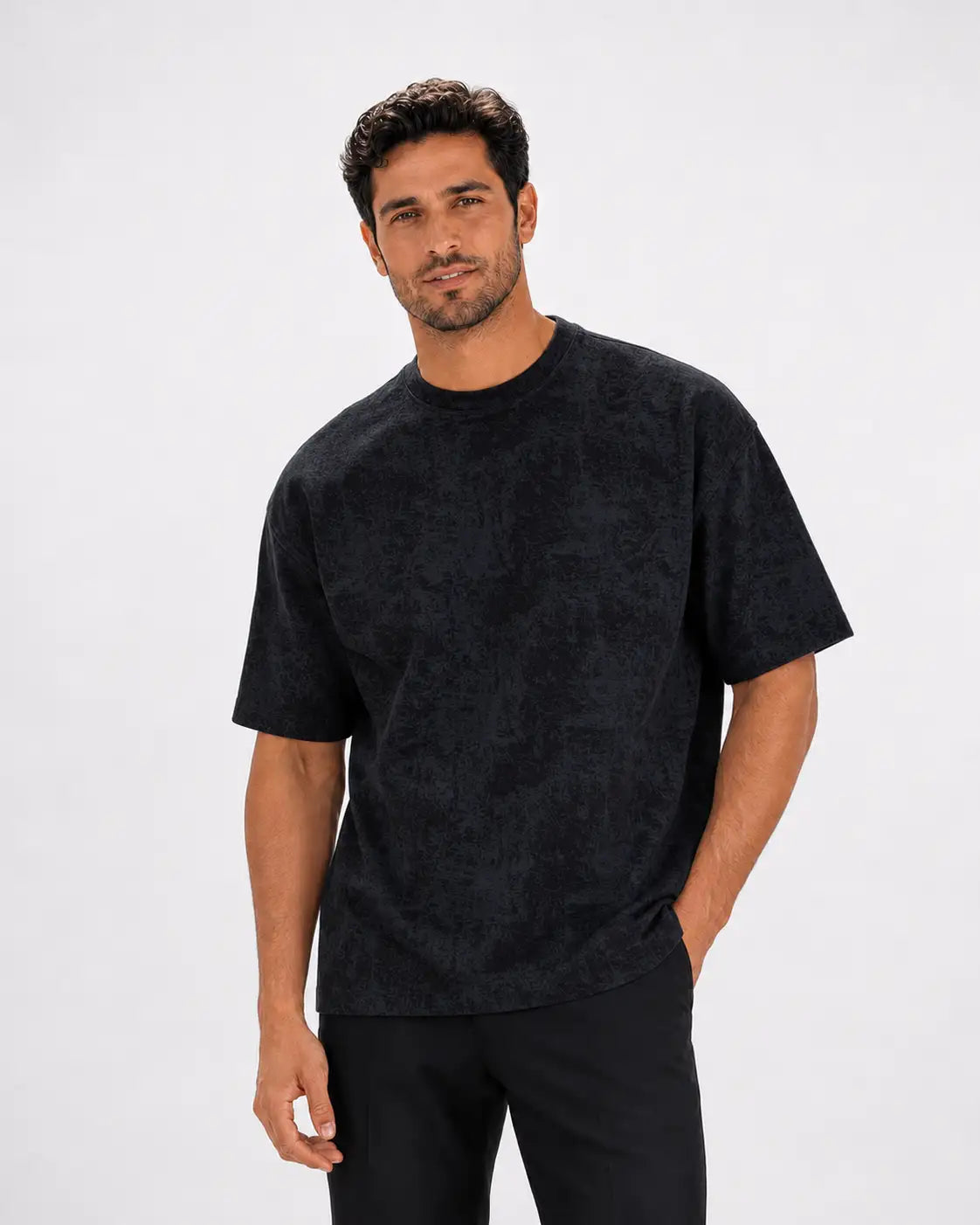 T-Shirt Oversize Marbré Como