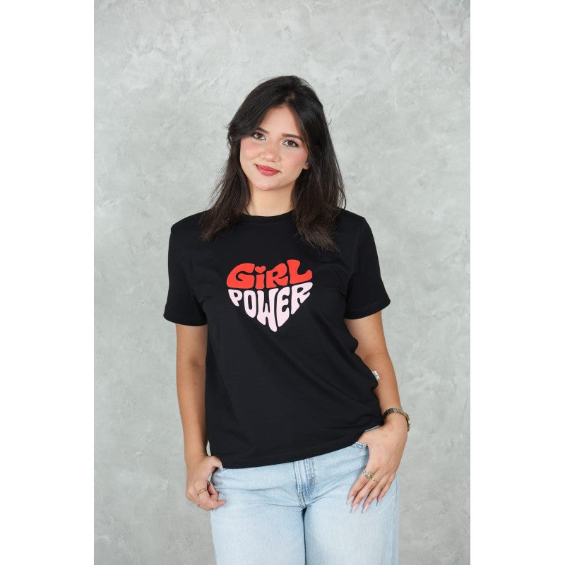 T-shirt en Coton Imprimé –