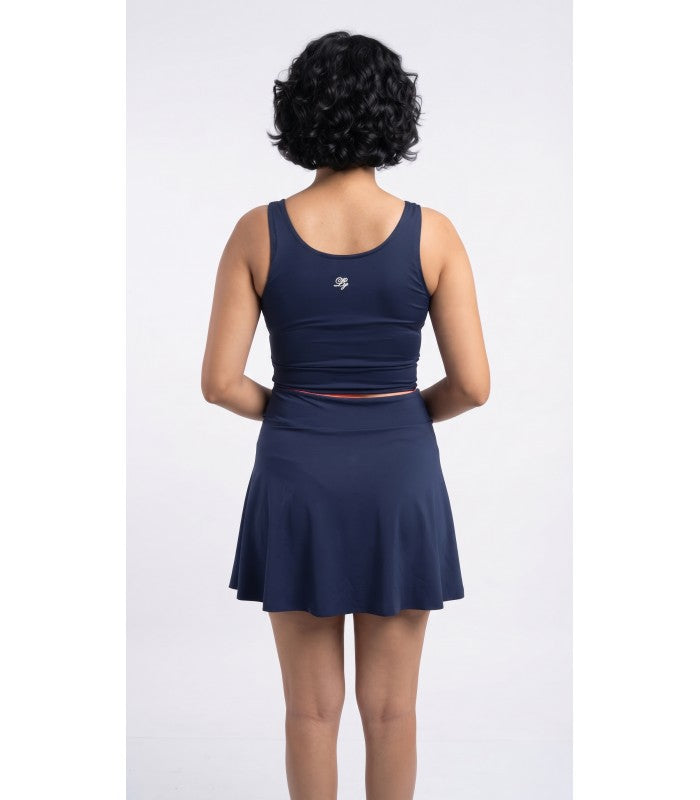 Ensemble de Sport Top et Jupe Croisée