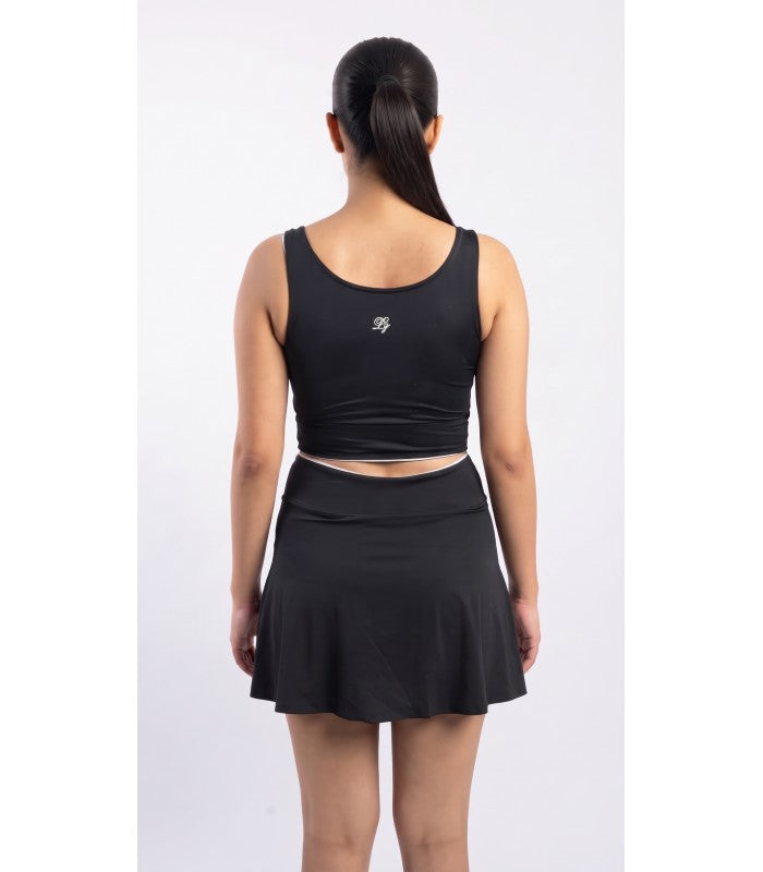 Ensemble de Sport Top et Jupe Croisée