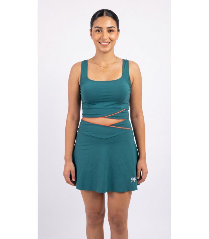 Ensemble de Sport Top et Jupe Croisée