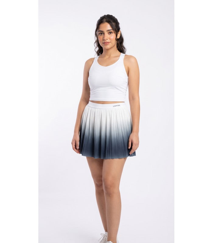 Ensemble de Sport Top et Jupe Plissée