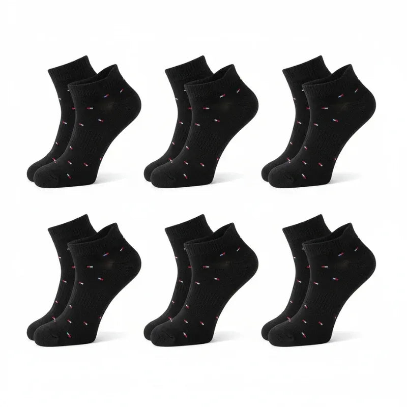Pack 6 paires de chaussettes Tommy Hilfiger – Noir