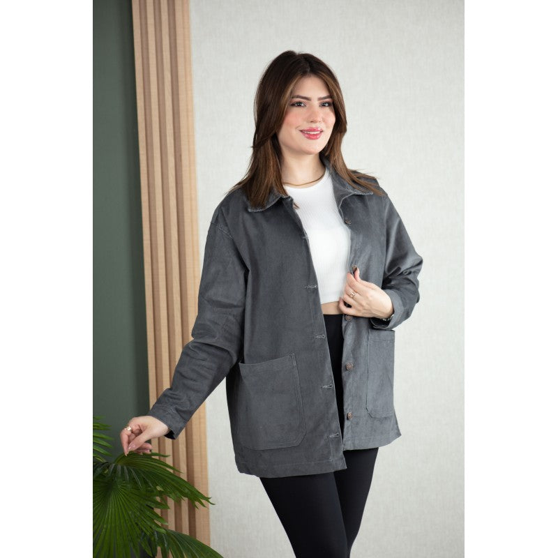 Veste-Chemise Femme Katifa | Coupe Oversize