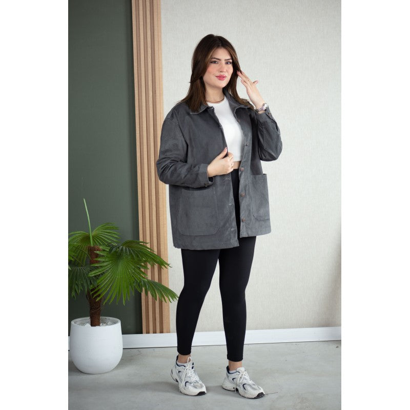 Veste-Chemise Femme Katifa | Coupe Oversize