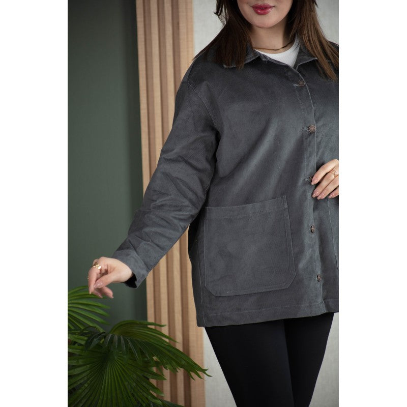 Veste-Chemise Femme Katifa | Coupe Oversize
