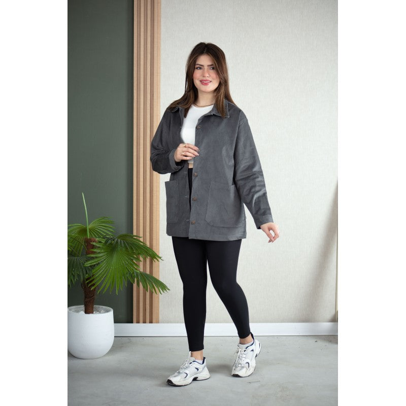 Veste-Chemise Femme Katifa | Coupe Oversize
