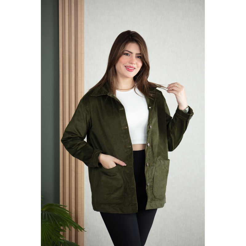 Veste-Chemise Femme Katifa | Coupe Oversize