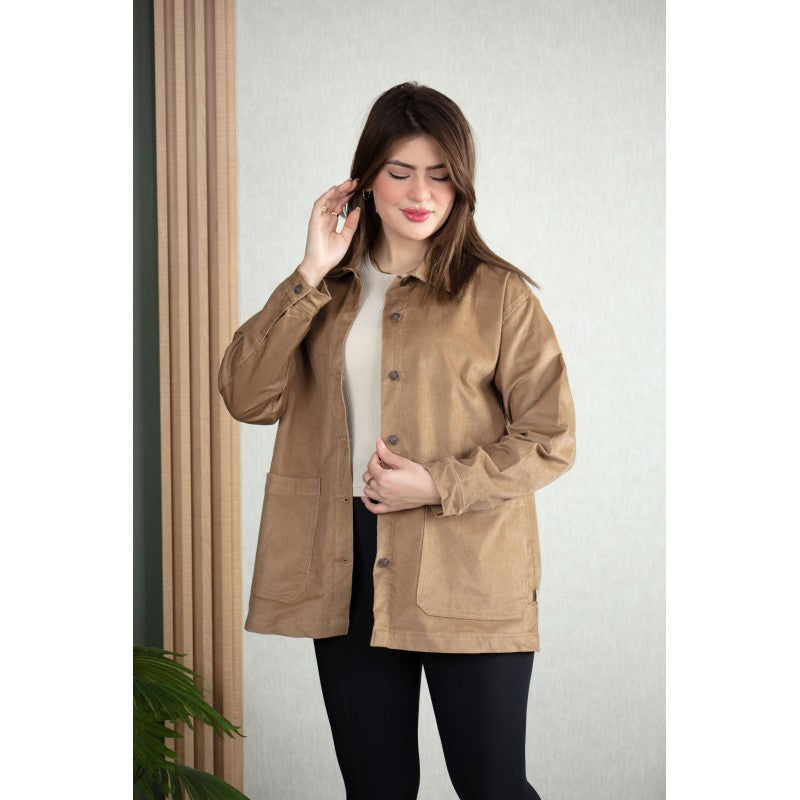 Veste-Chemise Femme Katifa | Coupe Oversize