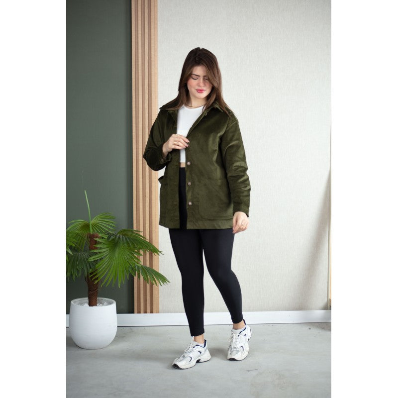 Veste-Chemise Femme Katifa | Coupe Oversize