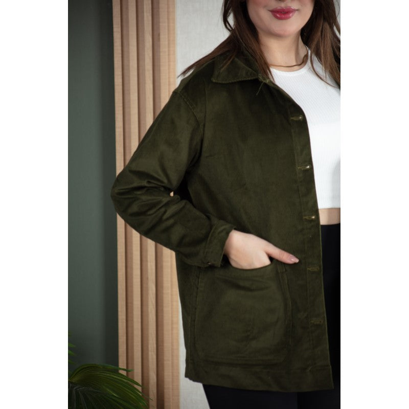 Veste-Chemise Femme Katifa | Coupe Oversize