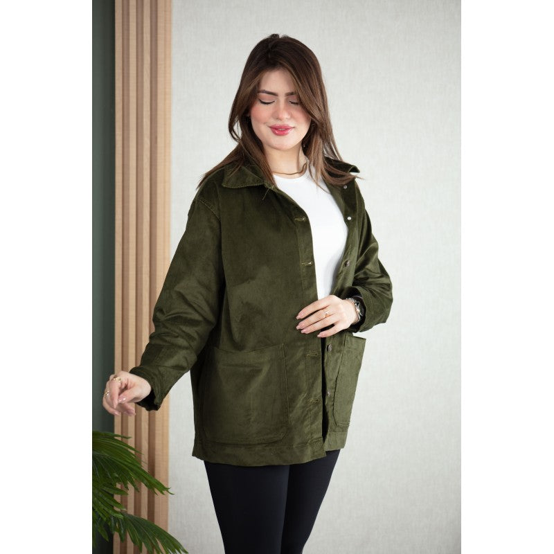 Veste-Chemise Femme Katifa | Coupe Oversize