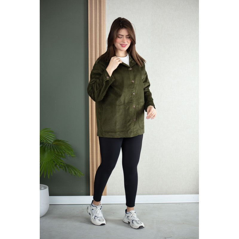 Veste-Chemise Femme Katifa | Coupe Oversize