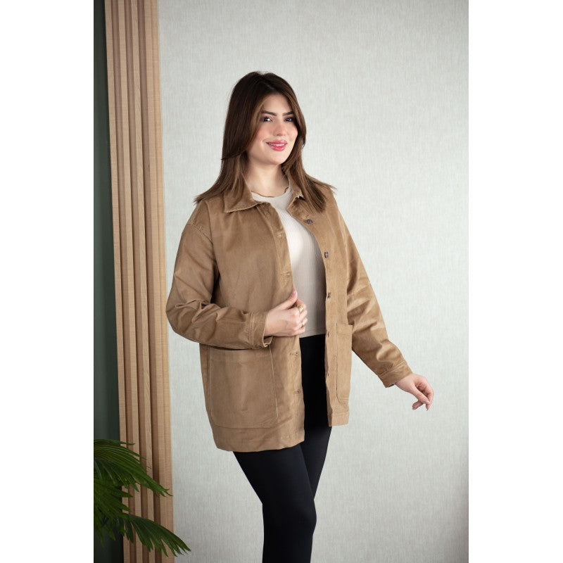 Veste-Chemise Femme Katifa | Coupe Oversize