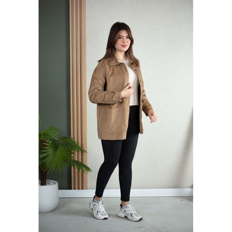 Veste-Chemise Femme Katifa | Coupe Oversize