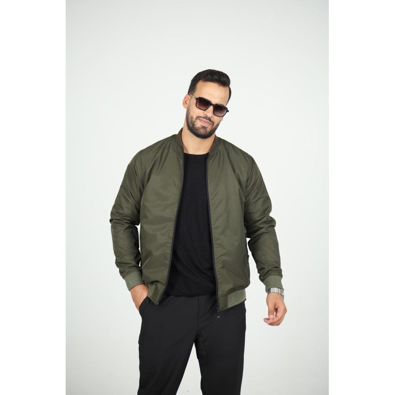 Veste Imperméable Homme sans Capuche –