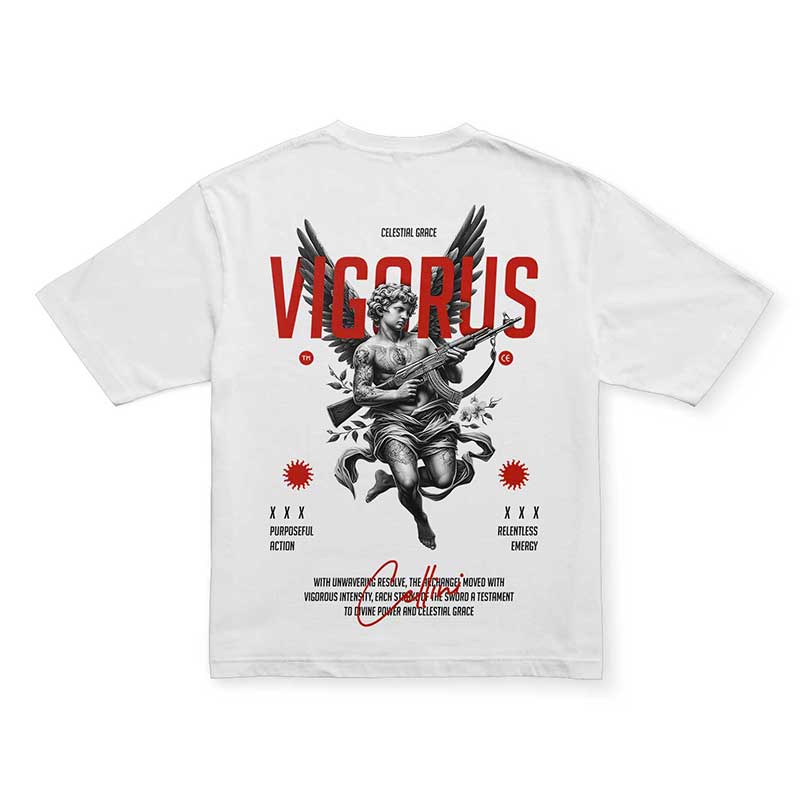 T-shirt Oversize VIGORUS - Célestial Grace