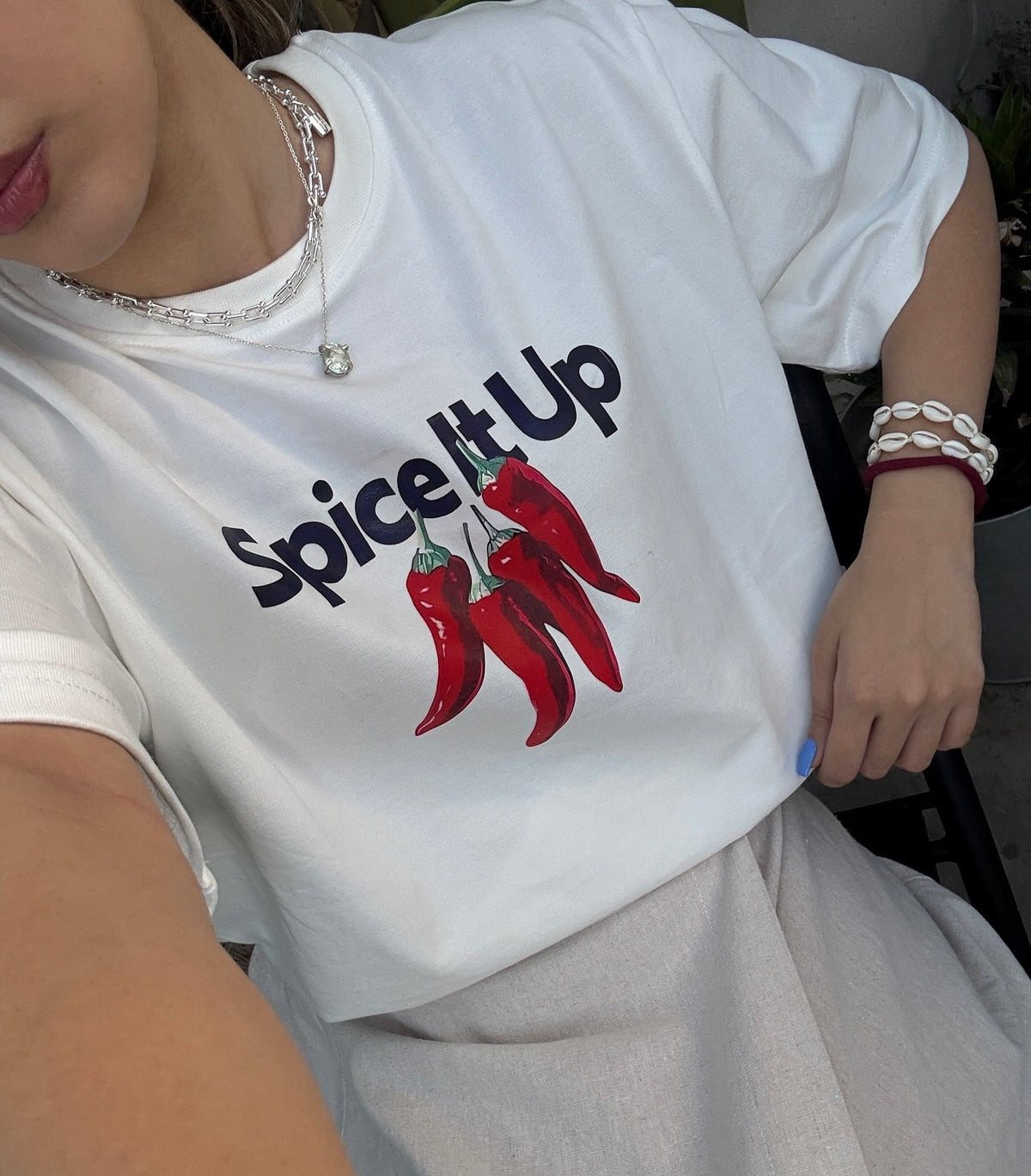 T-shirt Oversize "Spice It Up" – CELLINI Streetwear Épicé