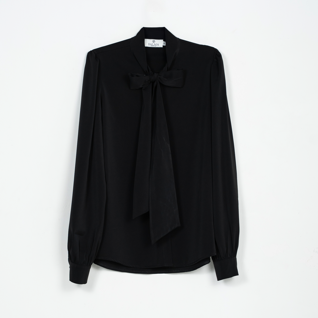 Black Katherina Blouse